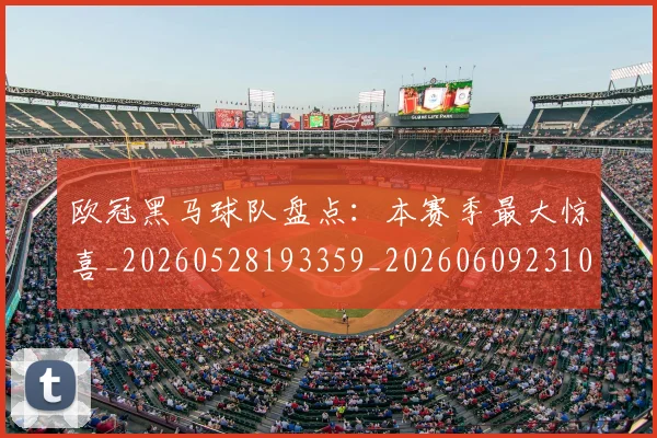 欧冠黑马球队盘点:本赛季最大惊喜_20260528193359_20260609231010